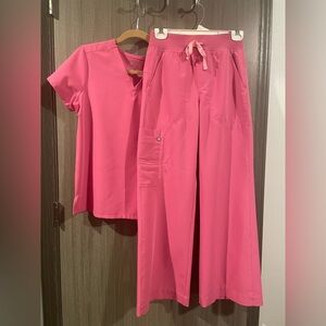 FIGS F*ING PINK Scrub set